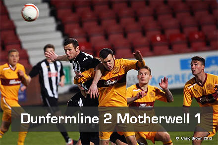 Dunfermline 2 Motherwell 1