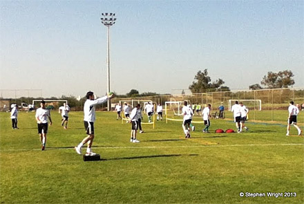 Levski Sofia training