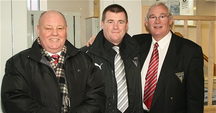 Davie Hunter, Michael Mordaunt and Jim Leishman