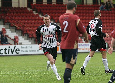 Andy Kirk celebrates