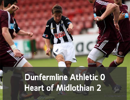 Dunfermline 0 Hearts 2