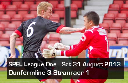 Dunfermline 3 Stranraer 1