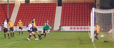 Conner Schivone makes it Dunfermline 3 Dumbarton 0