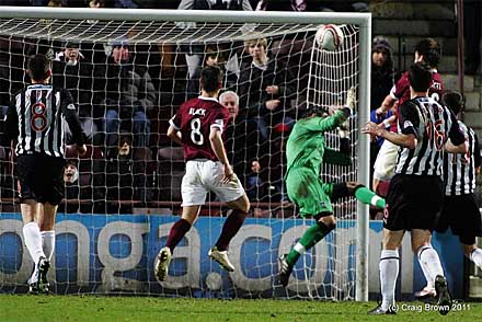 Hearts 4 Dunfermline 0