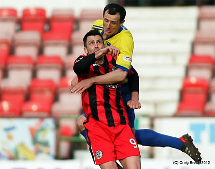 Alex Keddie v St Mirren