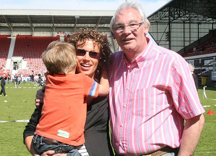 Jim Leishman at the Open day