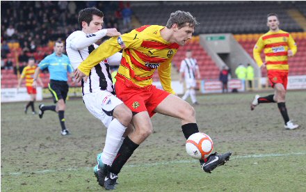 Liam Buchanan v Partick Thistle