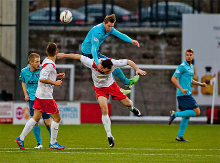 Callum Morris v Airdrieonians