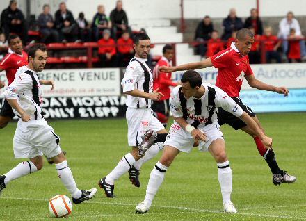 Dunfermline v Man Utd XI