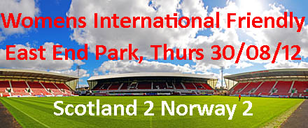 SCOTLAND 2 NORWAY 2 