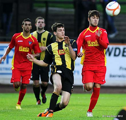 Two foreign trialists played for Dunfermline