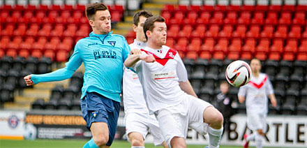 Lawrence Shankland and Paddy Boyle