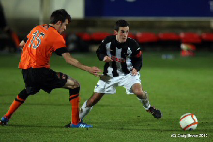 Shaun Byrne v Dundee United U20s