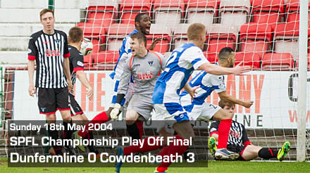 COWDENBEATH 180514 scoreline