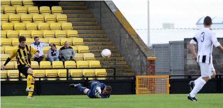 East Fife goal