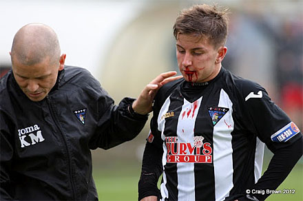 Josh Falkingham v Raith Rovers