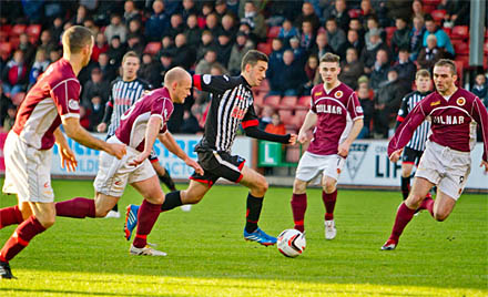 Shaun Byrne surges forward