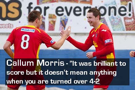 Callum Morris v Morton