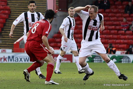 Alex Burke, Aberdeen v Dunfermline