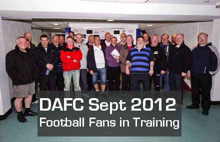 DAFC Football Fans in Training