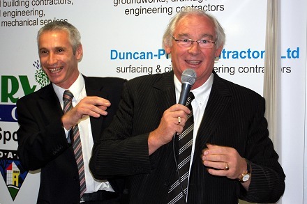 Davie Irons and Jim Leishman