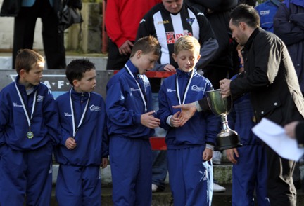 Gary Riddell Trophy Presentation with Gary Mason