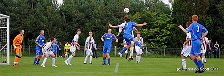 Queens Park v Dunfermline at St Andrews