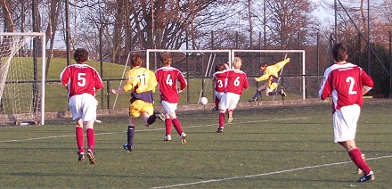 John MacDonald scores second v Arbroath U19s 25/01/09