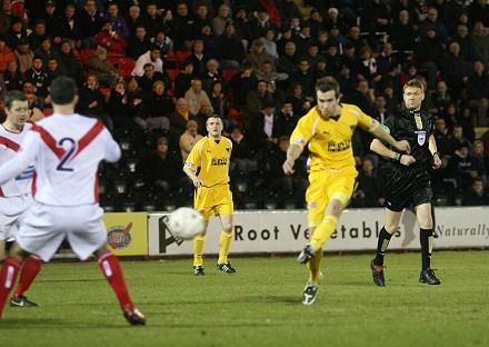 Graeme Holmes fires home