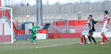 Declan OKane scores Dunfermlines third