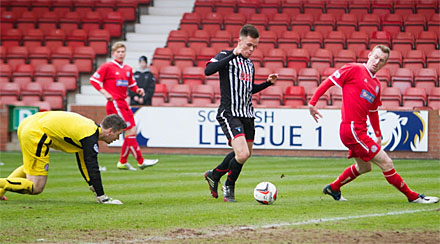 Lawrence Shankland v Brechin City