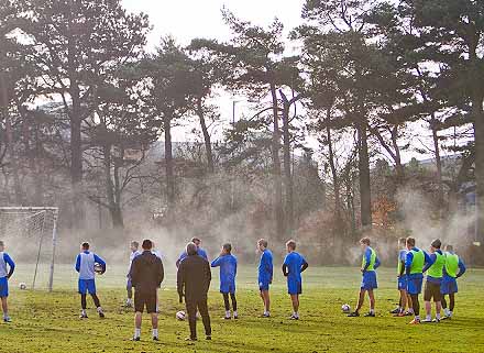 TRAINING at Pitreavie