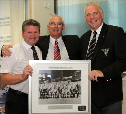 Bob Purvis with Jim Leishman and John Yorkston