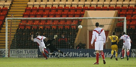 Scott McLaughlin scores from the spot