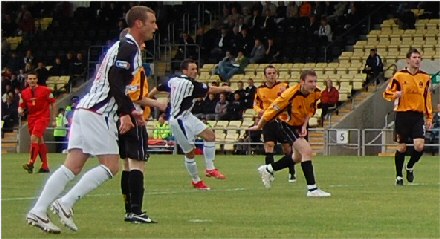 Dumbarton v Dunfermline 01.08.09