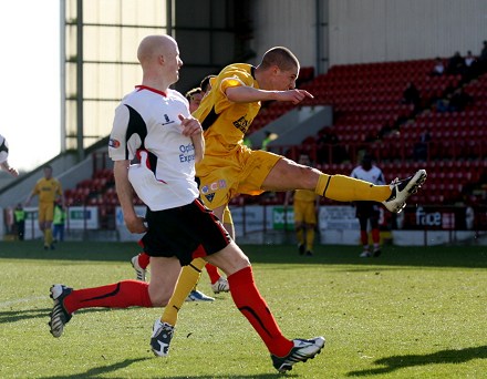 Calum Woods scores v Clyde 21/03/09