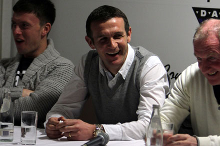 Joe Cardle, Jim McIntyre and Joe Cardle