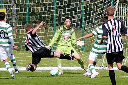 Celtic opened the scoring in 59 minutes