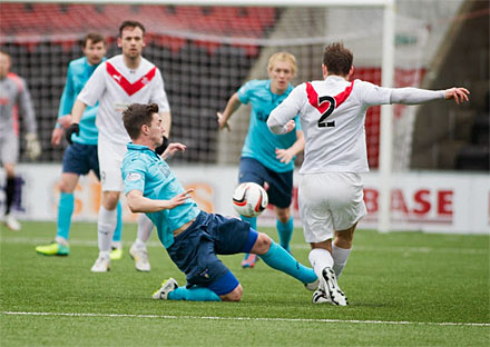 Ross Forbes v Airdrieonians