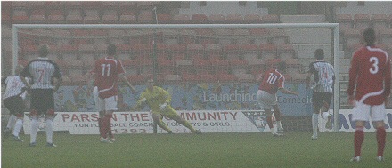 Ross County take the lead from the spot