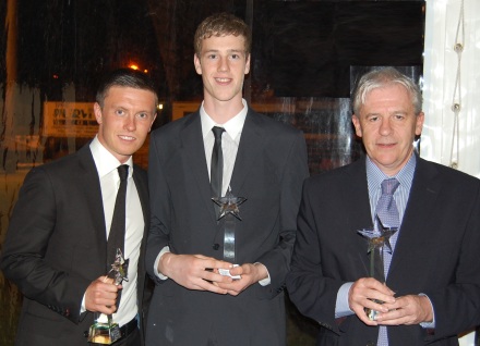 Joe Cardle, Jordan White and Steven Bell&#039;s father