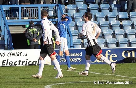 Bob Harris scores an own goal