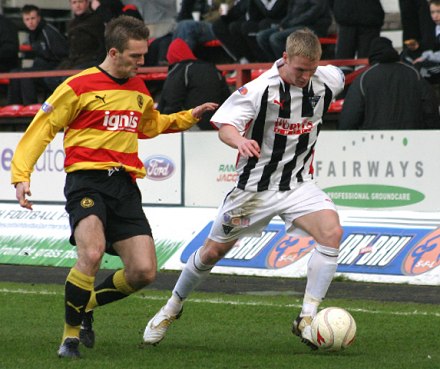 Jamie Mole v Partick Thistle 14/03/09