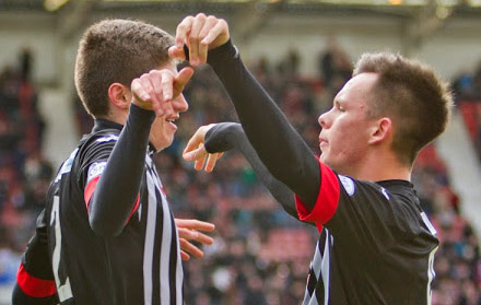 Ryan Williamson and Lawrence Shankland