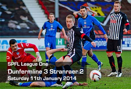 Dunfermline 3 Stranraer 2