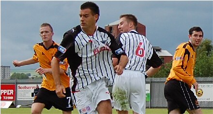 Steven Bell v Dumbarton 01.08.09