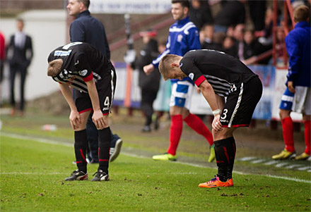 Dunfermline lose play off final