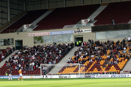 Pars Fans at Fir Park