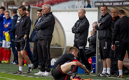 Dunfermline lose play off final