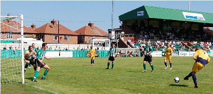 Graham Bayne`s opener v Blyth Spartans